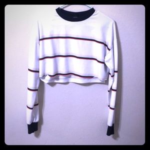 Forever 21, cropped crew neck.